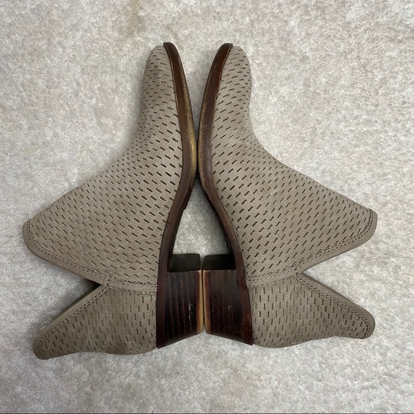 Lucky Brand Baley Perforated Leather Bootie - Picture 4 of 8